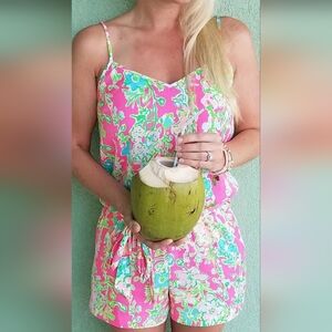 Lilly Pulitzer Romper with Belt